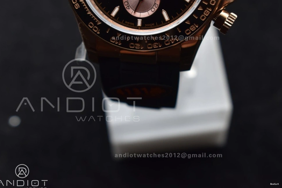 1:1 Best Dial Daytona 126515 V6 SH4131 Edition (Weighted) Strap QF Oysterflex Black on RG 1128